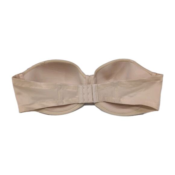 Wacoal Red Carpet Strapless Convertible Underwire Bra 42D Beige 854119 NEW NWT - Picture 4 of 8
